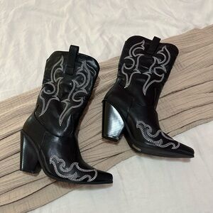 Black Cowgirl Boots